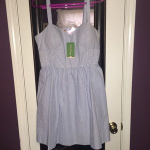 NWT Lilly Pulitzer Seersucker dress- size 12